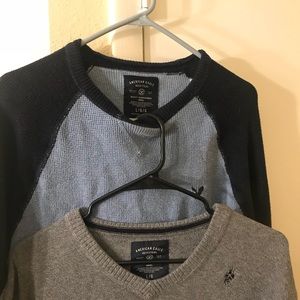 Two American Eagle sweaters